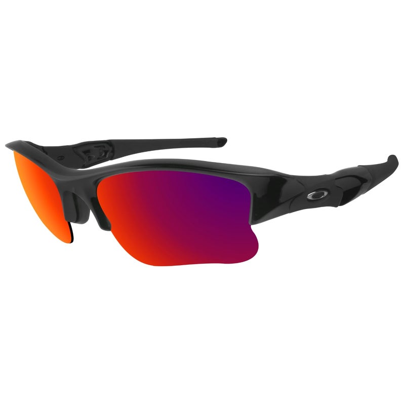 Dynamix Polarized Replacement Lenses for Oakley Flak Jacket XLJ | Easy to Install | Fit Perfectly | Midnight - Image 2